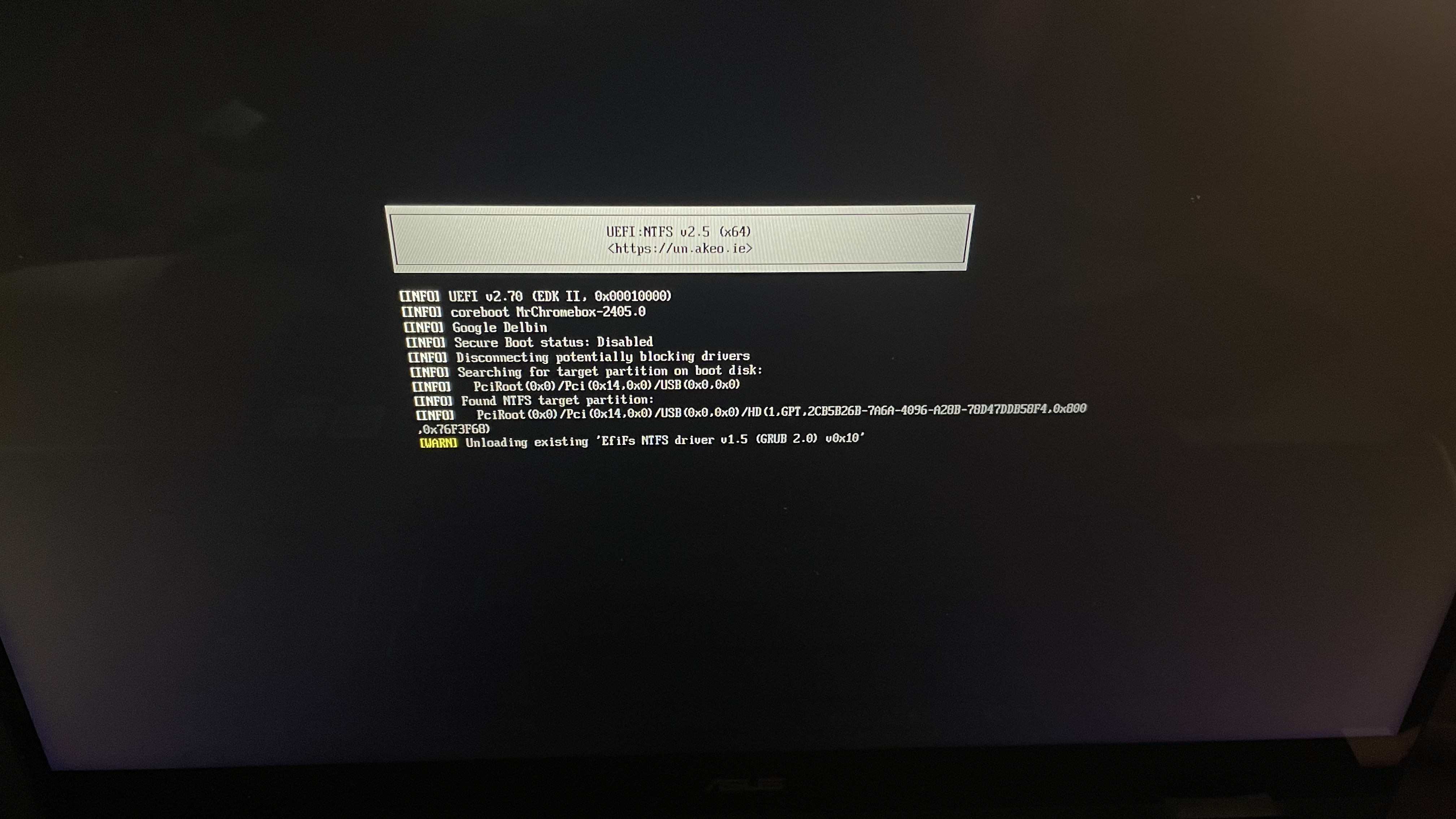 Installing Win11 on ASUS CX5500 - Windows Support - Chromebook to