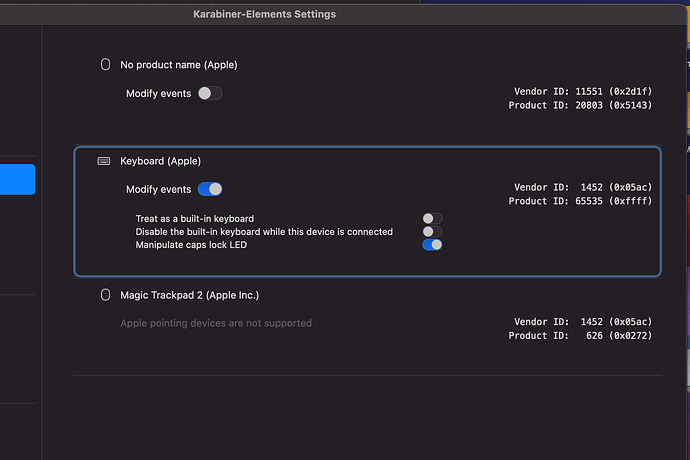 KarabinerScreenshot